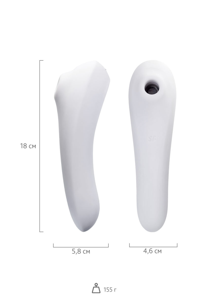 Вакуумный стимулятор клитора с вибрацией Satisfyer Luxury High Fashion, серебристый J2018-28 - Satisfyer - Вакуумно-волновые стимуляторы клитора - Купить